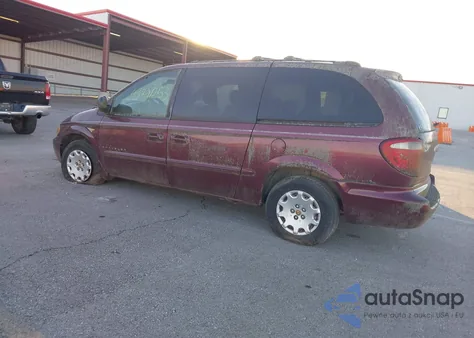 2001 Chrysler Town & Country Lx from USA, damaged, VIN 2C4GP44381R335682